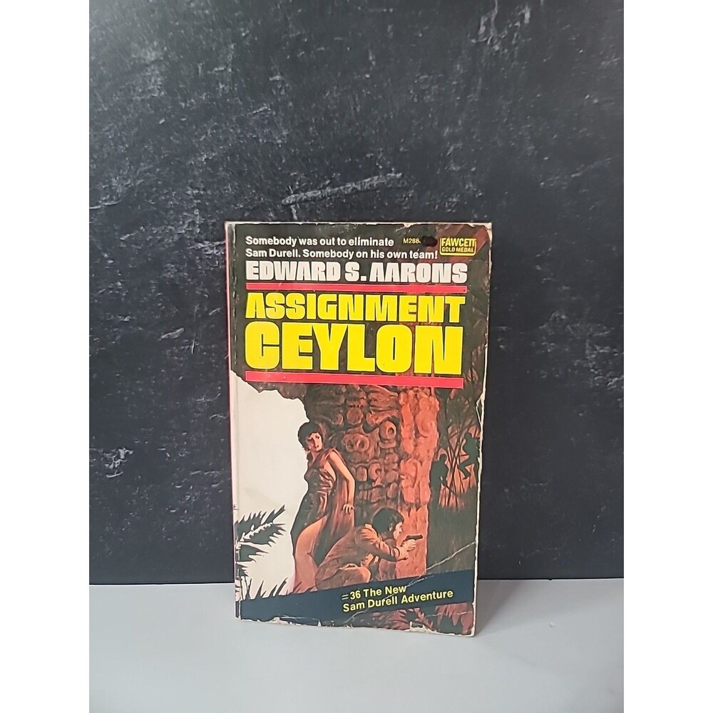 Assignment Ceylon By Edward S. Aarons Paperback